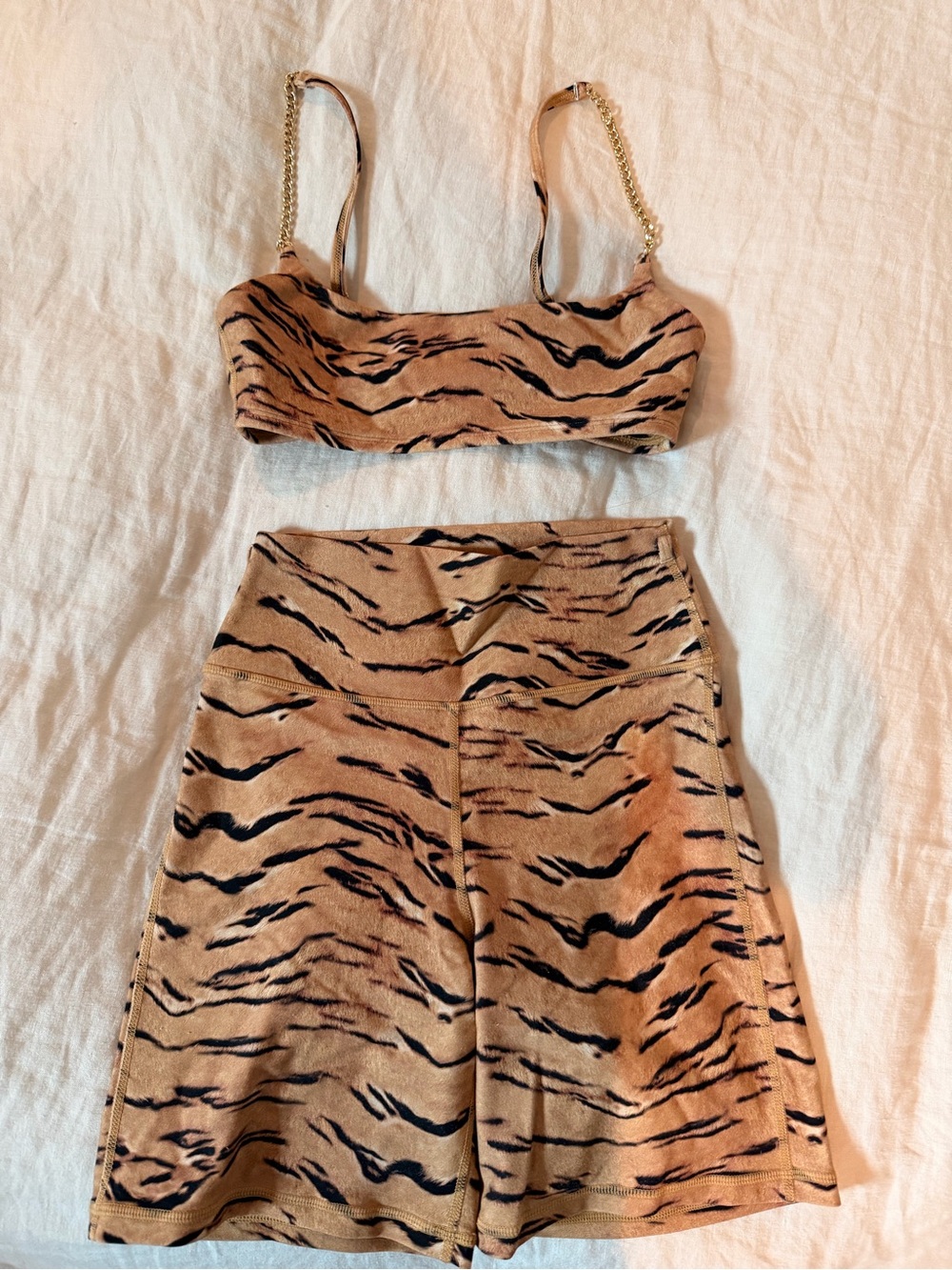 Biker short Bra Set